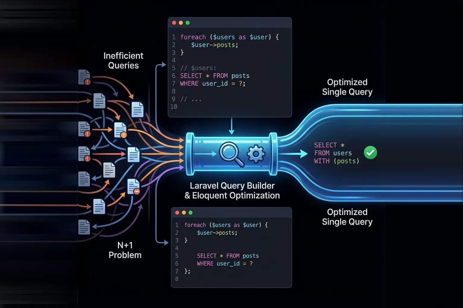 Laravel detect N+1 queries before they reach production