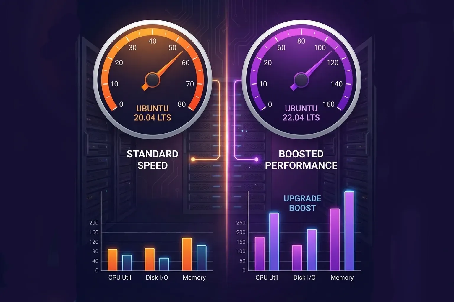 Performance Benefits of Moving from Ubuntu 20.04 to 22.04 LTS (Server Edition)