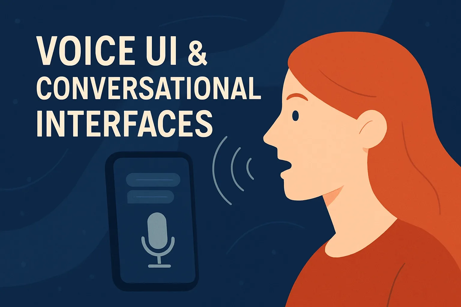 Voice UI & Conversational Interfaces: Building for the Ears, Not the Eyes