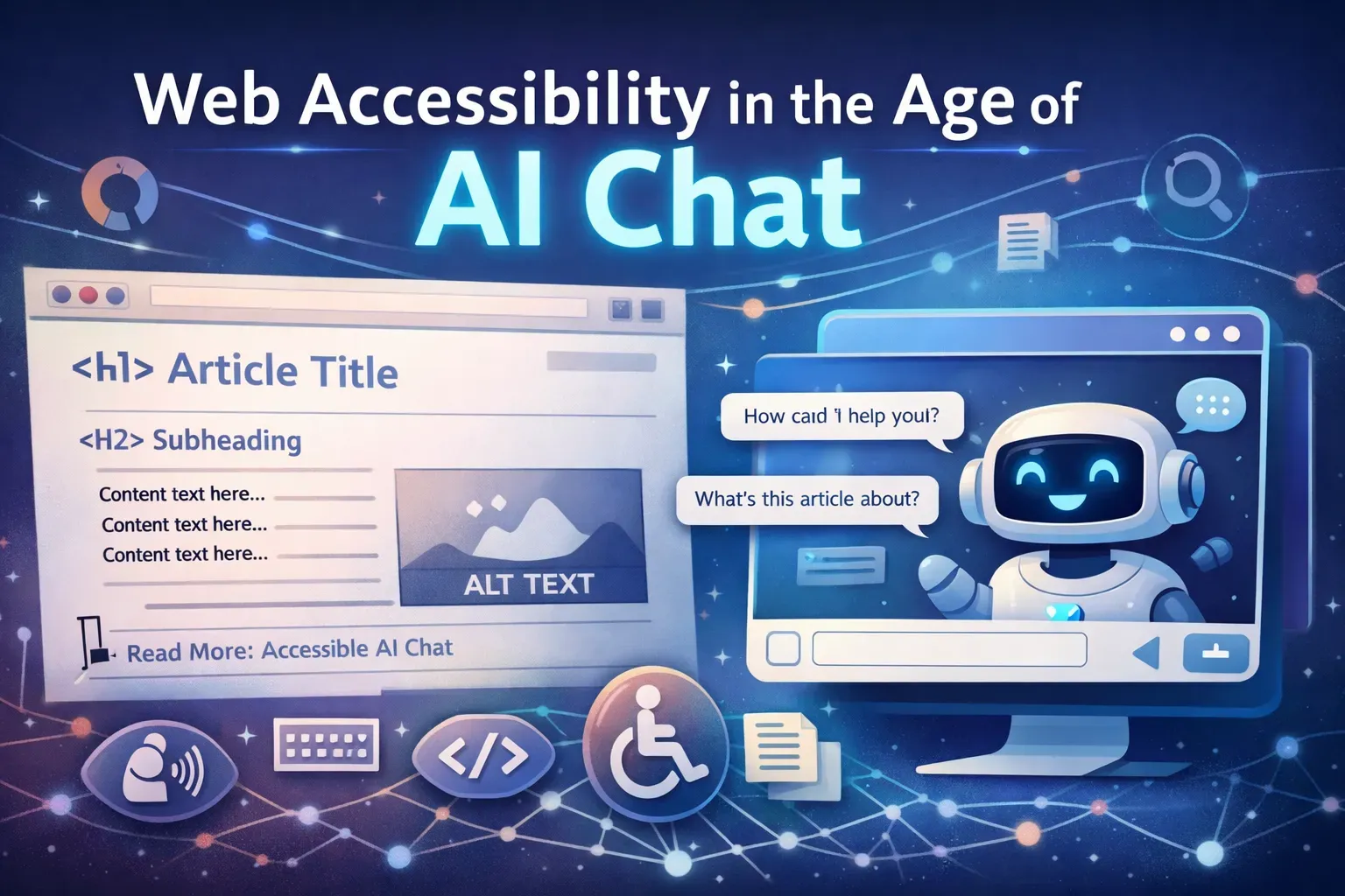 Web Accessibility in the Age of AI Chat