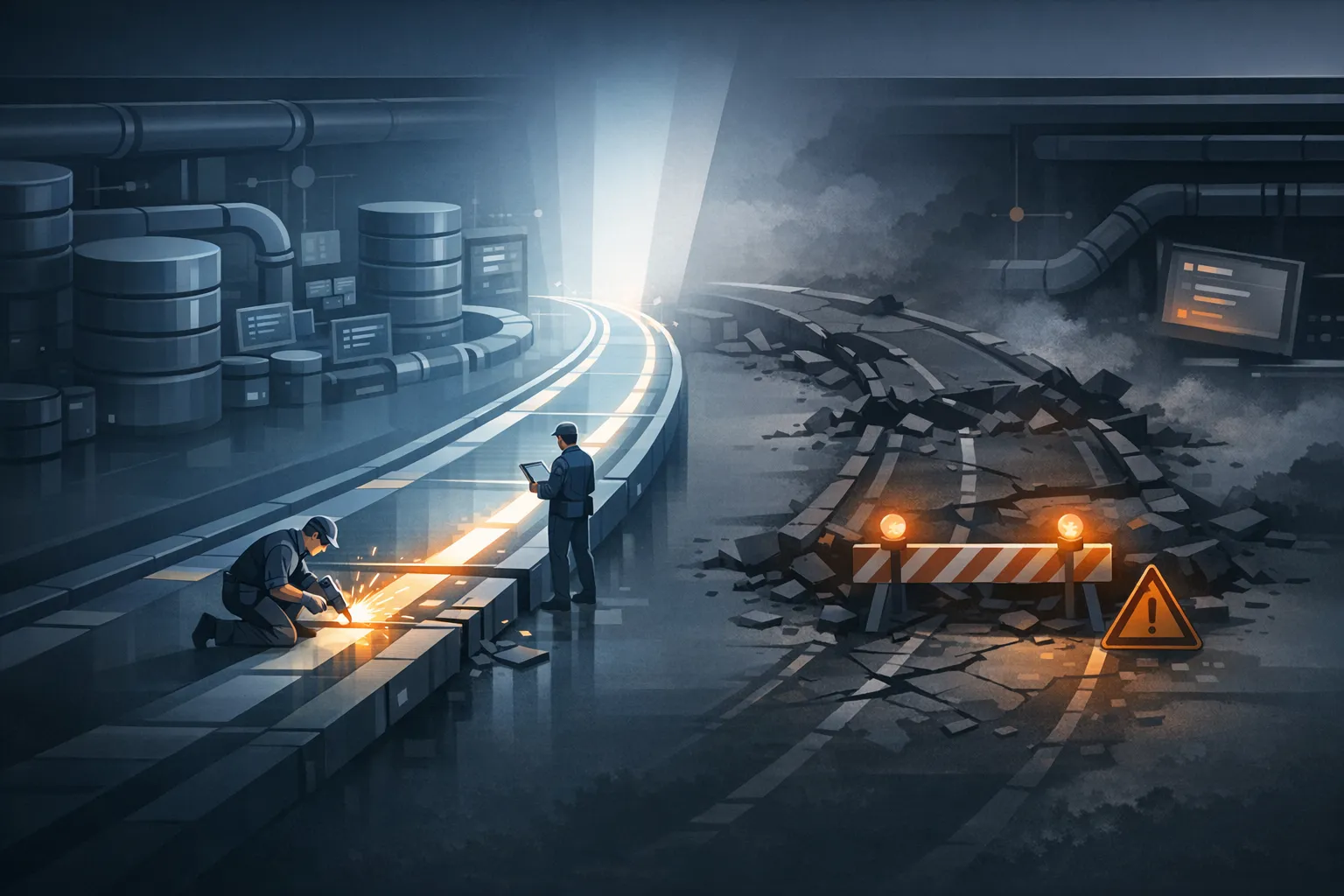 Never Roll Back, Always Fix Forward