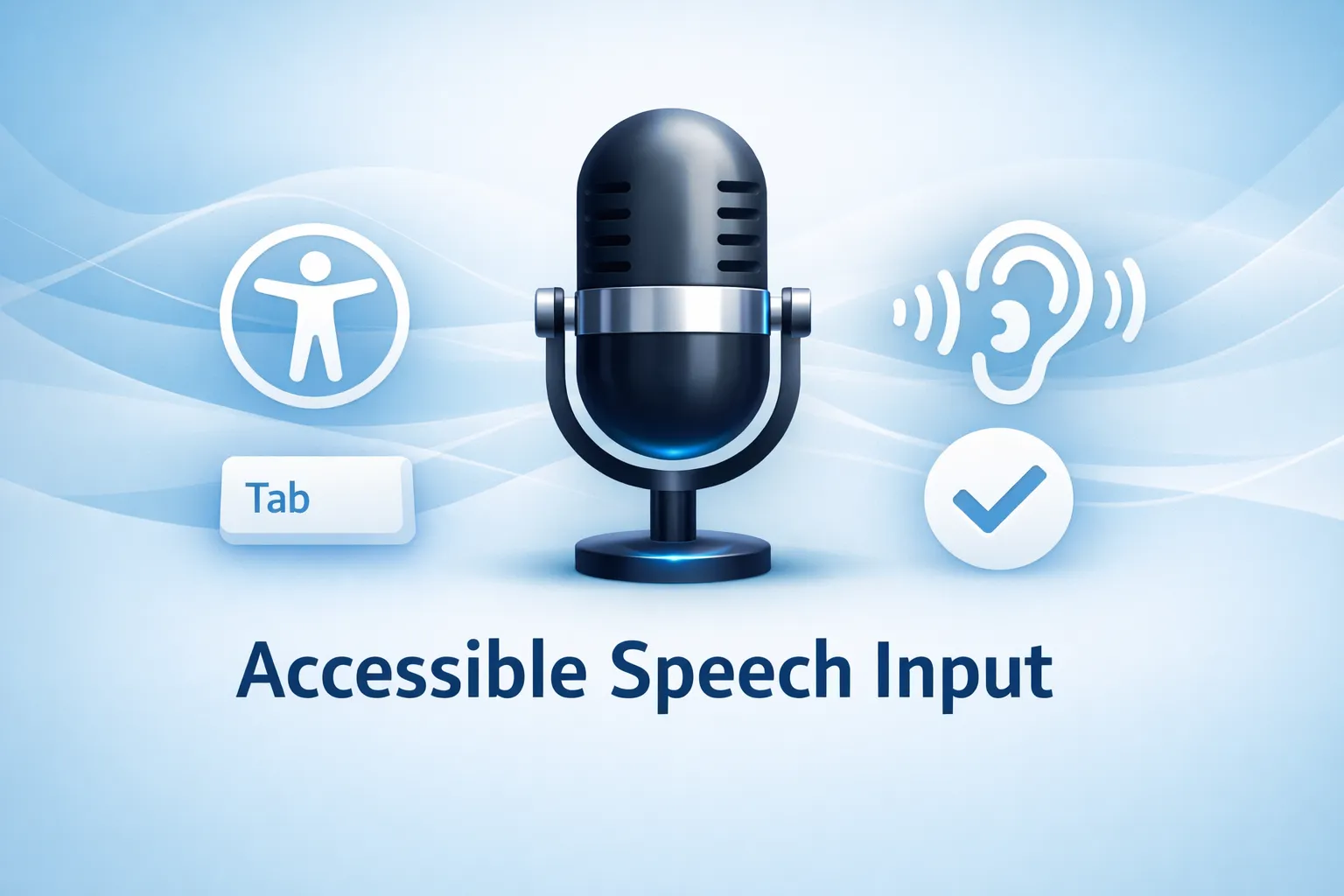 Accessible Markup for a Speech Input Button